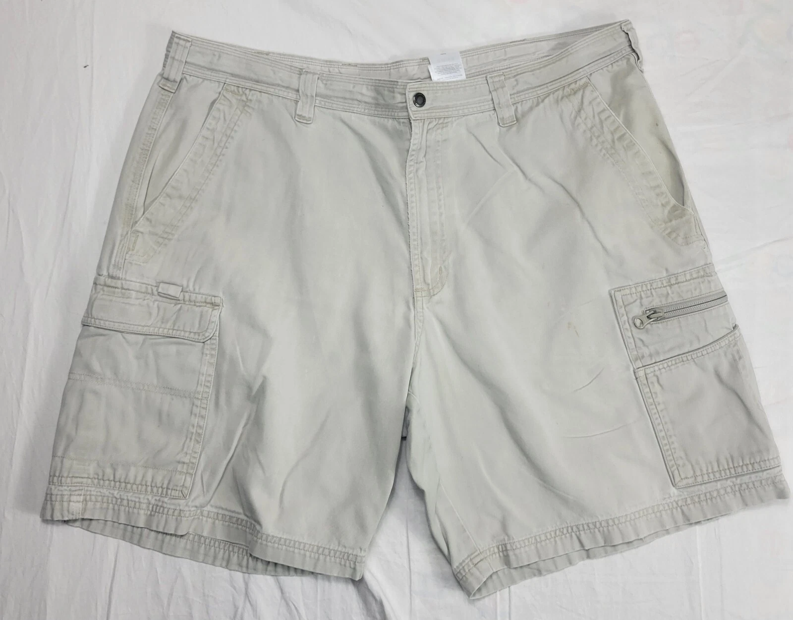 Columbia Sportswear Company Cargo Shorts Men's Size 38 Beige Lightweight