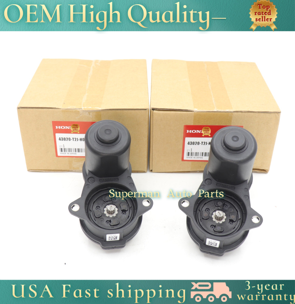 OEM 2 PCS Rear L=R Brake Caliper Actuator Motor For 15-22 Acura NSX TLX