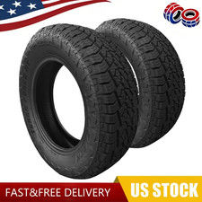 2pcs Royal Black Terra Force At Lt 23580r17 120117s E 10 Ply All Terrain Tires