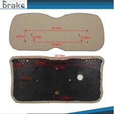 Fits EZGO RXV Stone Golf Cart Front Cushion Set Upgrade New-Style