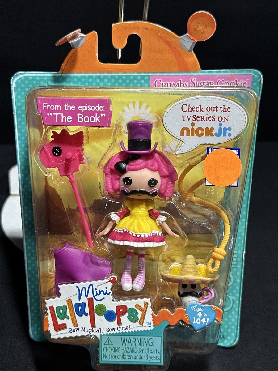 Mini Lalaloopsy Crumbs Sugar Cookie Doll Nick Jr Series the Book