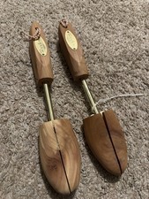 Woodlore Wooden Shoe Trees with Brass Hardware Size S Shoe Care and Preservation