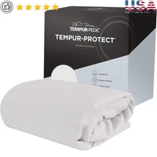 Waterproof Mattress Cover Twin XL Stretchy Breathable Knit Easy Care Protection
