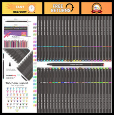 50 Colors Fine Point Journal Planner Pens - Colored Markers for Art, Note Taking
