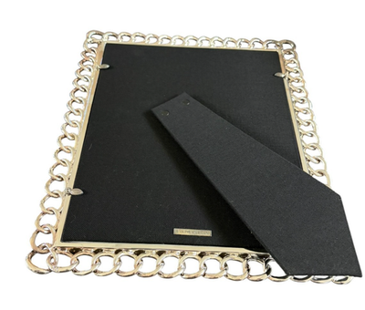 Ralph Lauren NEW Gardiner Silver Link Picture Frame 8 X 10