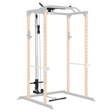 Mirafit M100 Power Rack Cable Pulley System Home Gym Weights Lifting #048