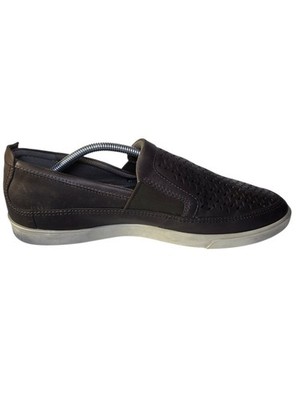 Mens 11 45 ECCO Collin 2.0 Brown Leather Suede Slip On  display picture 1