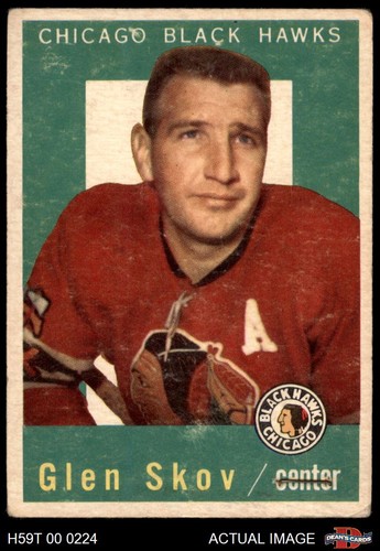 Glen Skov #12 1959 Topps card