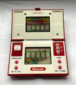 Vintage 1985 GAME & WATCH - BLACK JACK BJ-60 - LCD Game (Very Good Condition)
