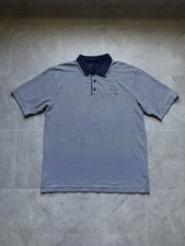 U.S. Open Pebble Beach Men's Cutter Buck L Navy/White Striped Polo