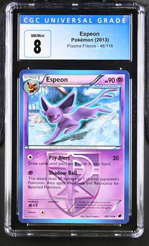 Espeon graded CGC 8 for sale on eBay