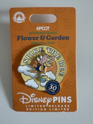 2025 EPCOT Disney Parks Flower & Garden Spike The Bee 30th Anniversary LR Pin