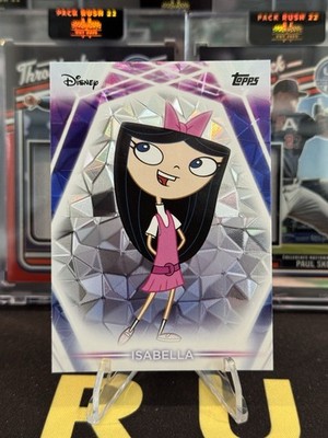 2026 Topps Disney Neon Isabella Diamante #3 Phineas And Ferb | eBay
