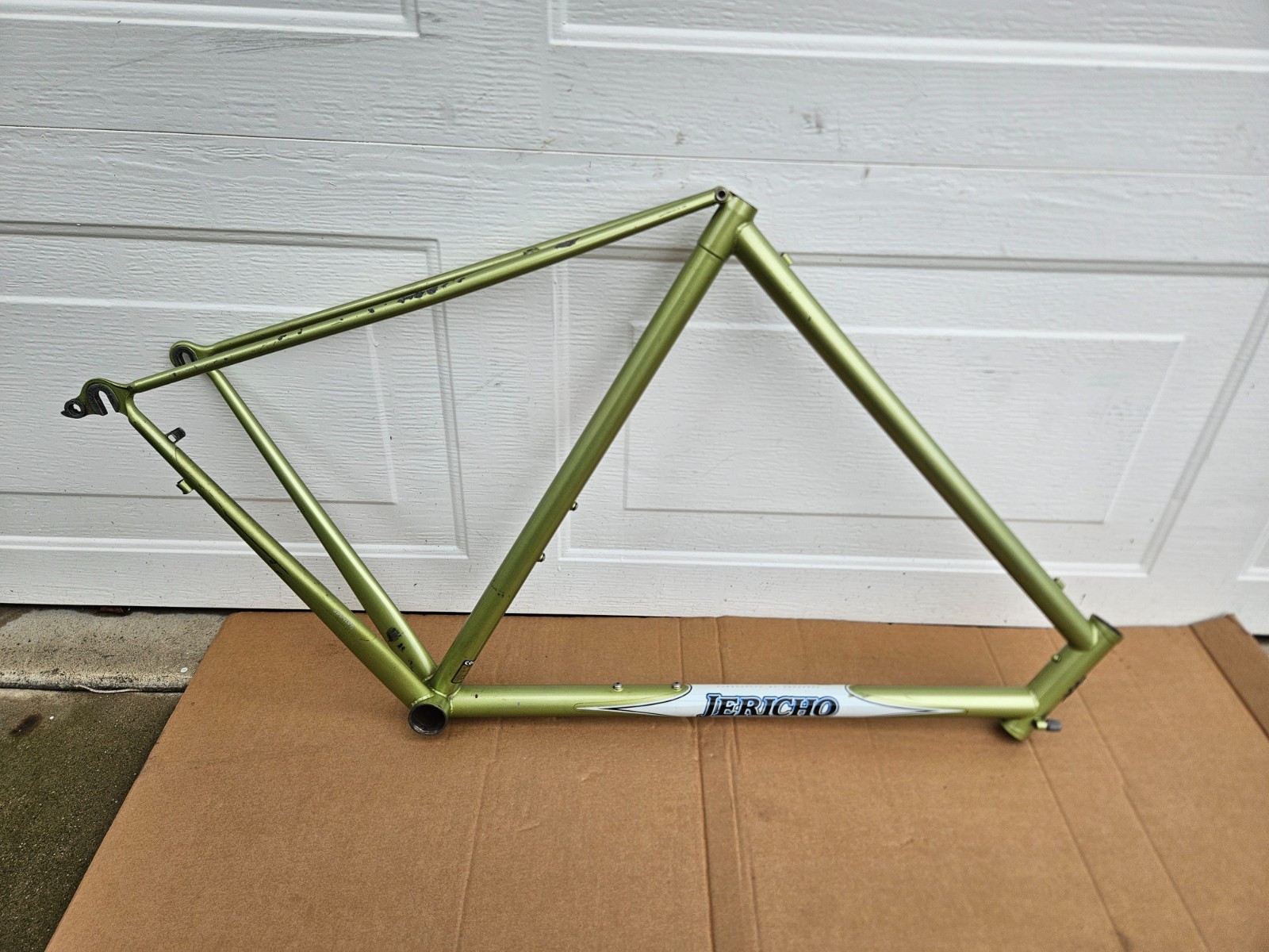 58cm Jericho Road Bike Frame Columbus Extra Leggeri Nivacrom Steel made in USA