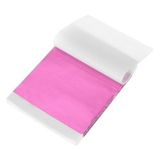 200 Pcs Gold Leaf Sheets 3.5" x 3.5" Foil Sheets for Crafts,Pink