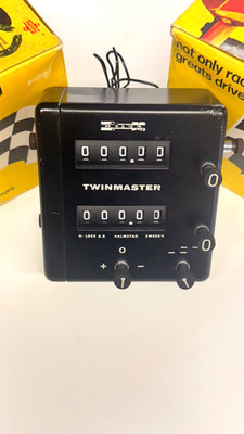 Halda Twinmaster TWM 1   First Version with Aluminum Case   Rare Collectible