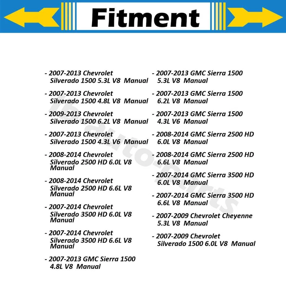 Para GMC Sierra 2008 6,2 L Dorman 1x Actuador de puerta de mezcla de calefacción principal superior Foto 2 de 4