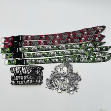 Fatal Clothing Lanyards and Stickers Lot Merch Advertising Mixed