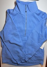 Lululemon Scuba Oversized Funnel Neck Half Zip AEBL Size M/L NWT