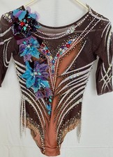 RG Leotard Gymnastics Ice Skating Dress Dance Costume