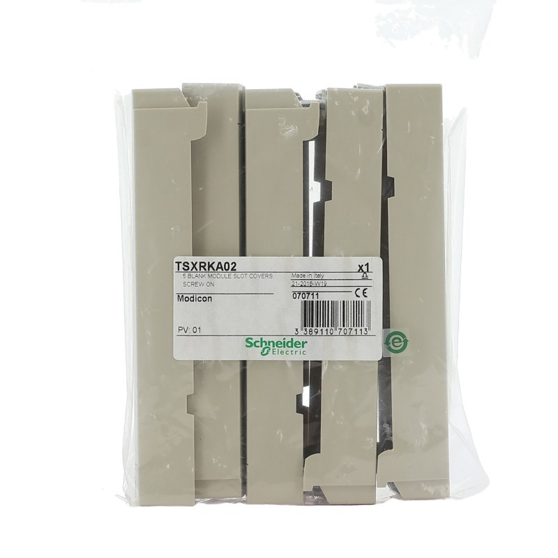 Modicon Premium TSXRKA02 cache de rack Schneider Electric lot de 5 obturateurs d'emplacement vide