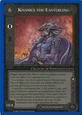 Khamul der Osterling - Die Zauberer - Unlimited - Mittelerde CCG
