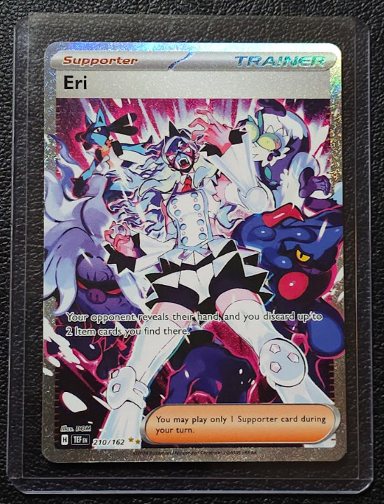 Eri Pokemon - 210/162 - SV05: Temporal Forces Holo