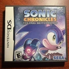 Sonic Chronicles: The Dark Brotherhood Nintendo DS Authentic CIB Complete Tested