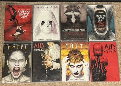 American Horror Story Seasons 1-8 DVD - AHS -FX Horror