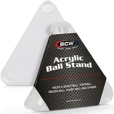 Acrylic Ball Stand, 4 Pack Anti-Slip Design for Basketball, Football, and S...