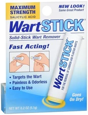 Wart Stick Maximum Strength 40% Salicylic Acid Solid-Stick Wart Remover 0.2 OZ