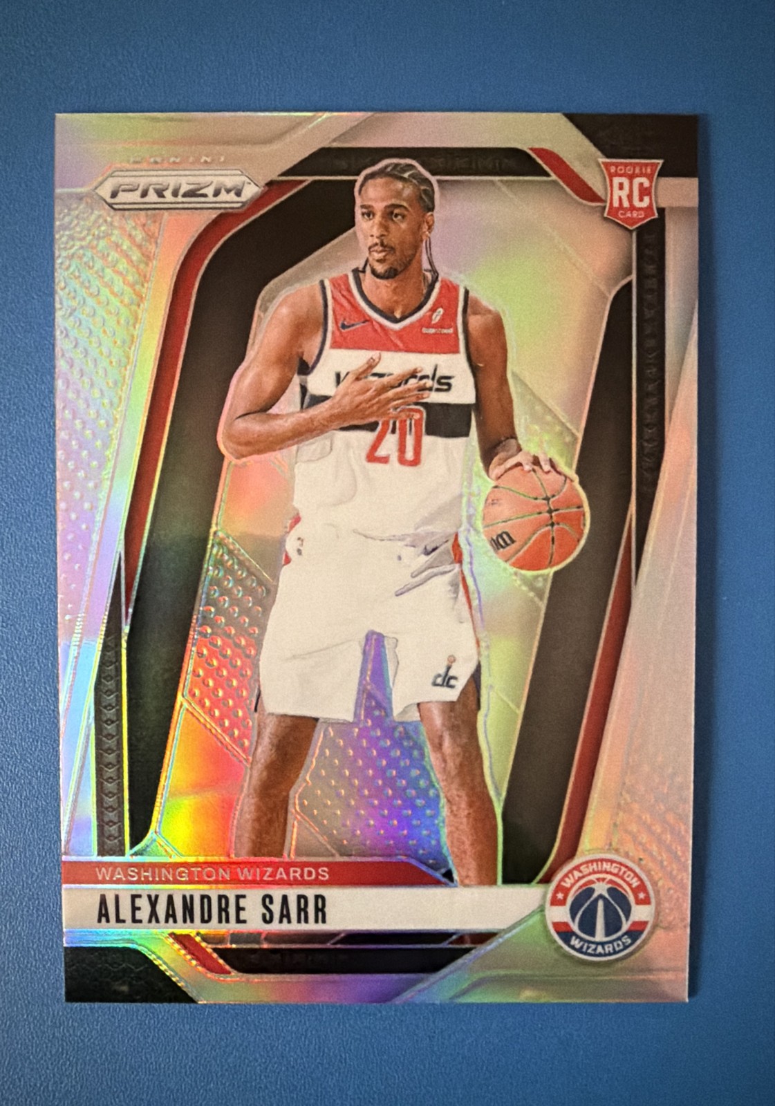 2024-25 Panini Prizm - Alexandre Sarr #264 Silver Prizm (RC)