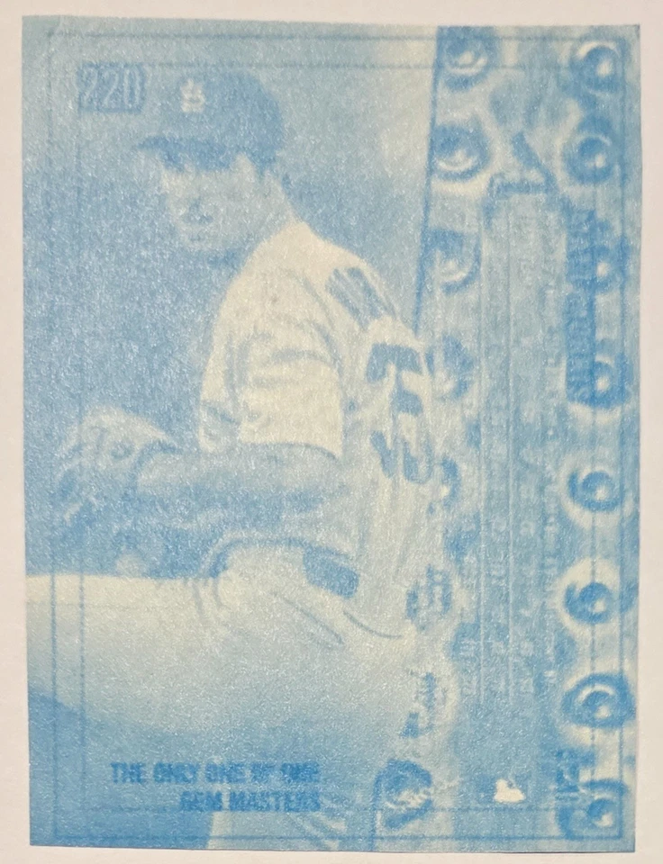 Matt Morris 1999 Fleer Metal Universe #220 Gem Masters PMG 1/1 prueba Blueline Foto 2 de 2