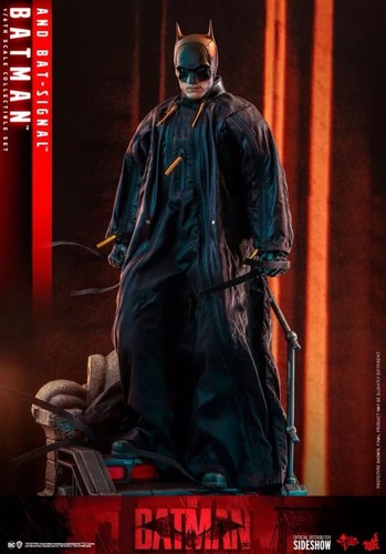 Hot Toys The Batman & Bat-Signal Deluxe Figure 1/6 MMS641 - Robert Pattinson - Picture 22 of 24
