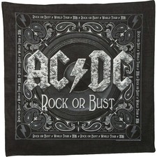 AC/DC Rock Or Bust World 2016 Bandana Black