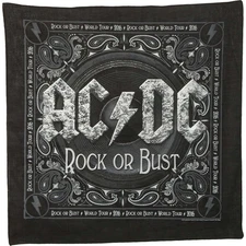 AC/DC Rock Or Bust World 2016 Bandana Black