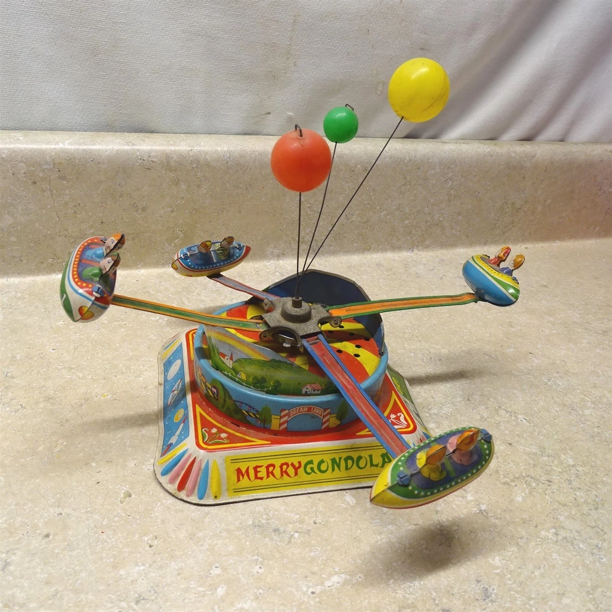 Pêcheurs à la ligne - Jouets Anciens de Collection