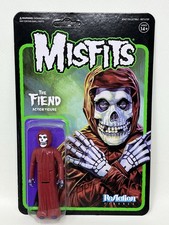 MISFITS The Fiend Action Figure Crimson Red Super7 ReAction NEW Good Condition