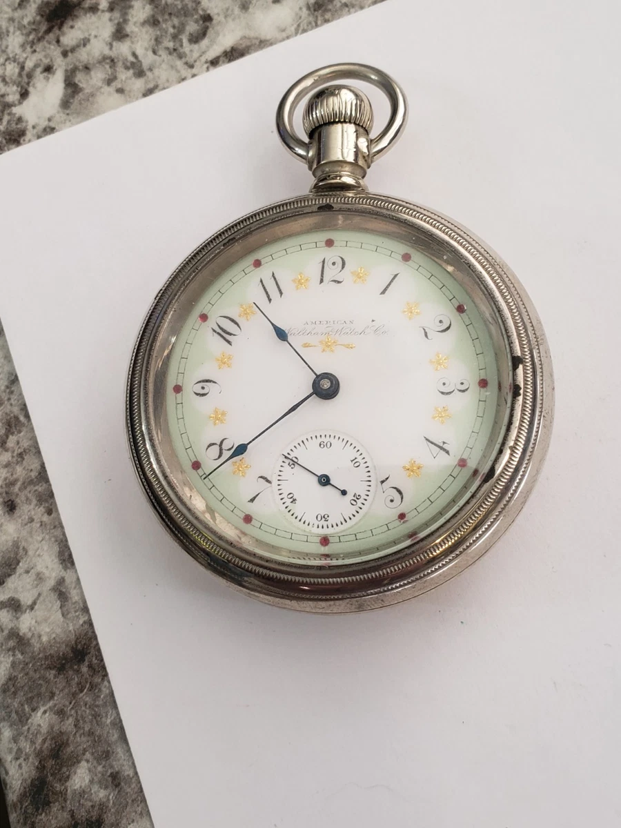 Pocket Watch Waltham Watches with Vintage Year 1890-1899 American