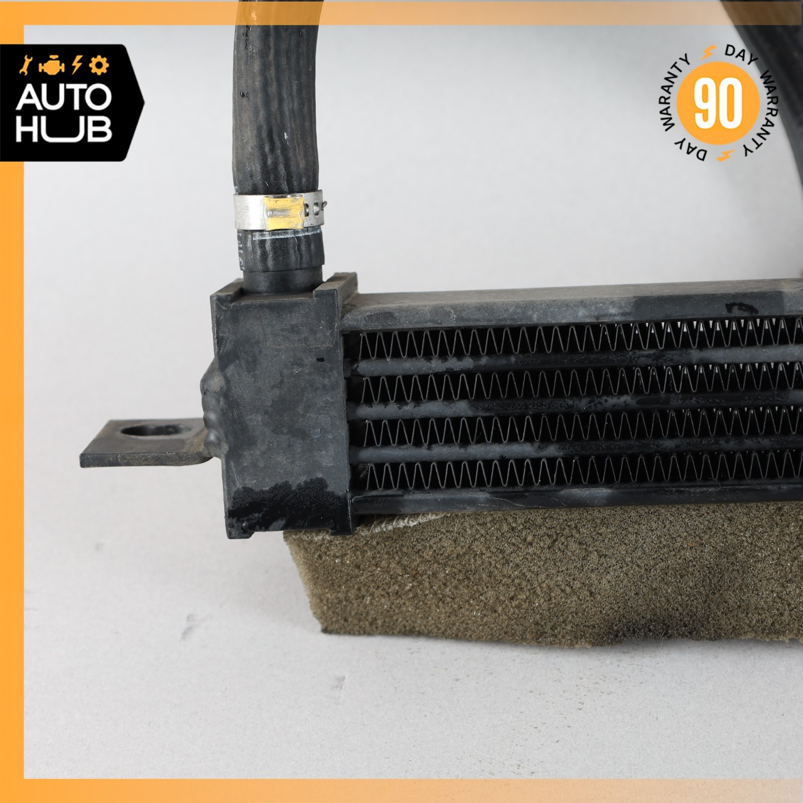 08-19 Aston Martin DB9 Rapide Vanquish Differential Oil Cooler Radiator OEM 22k