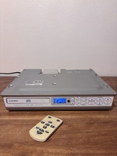 Audiovox KCD3180 Undercabinet Kitchen CD Clock Radio W/Working Remote Tested