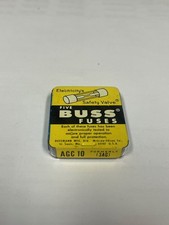 Bussmann AGC-10 Glass Fuse 10A 250V AGC10 Pack of 5 NEW