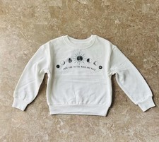 Art class sweatshirt sweater Love you to the moon and back crewneck Girls Sz XS