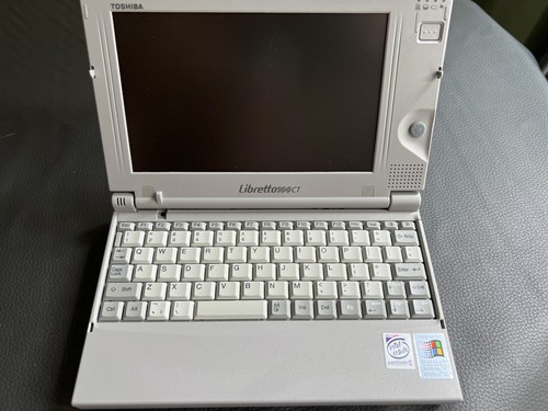 NOS Toshiba Libretto 100CT Pocket Windows PC Computer Laptop Notebook - Afbeelding 10 van 19
