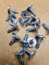 500 Modified Truss Head Phillips Self Drilling Screws #8 x 1/2" Zinc Plated