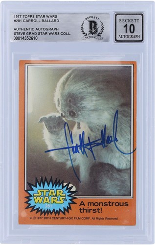 1977 Topps Star Wars #281 A monstrous thirst!