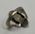 Vintage Handmade 925 Sterling Silver Oval Tigers Eye Filigree Ring 5.7g Size 6.5 — photo 5