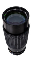Vivitar Auto Zoom MC 80 200mm f/3.9 55mm Manual Focus Camera Lens