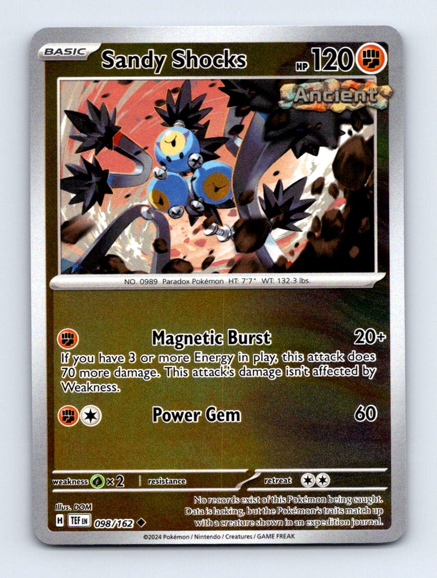 #98 2024 Temporal Forces * Sandy Shocks Reverse Holo