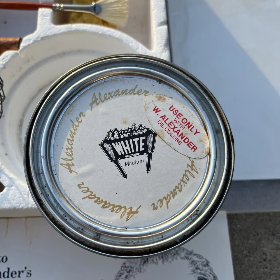 Bill Alexander Magic of Oil Painting Artist Kit Vintage Books, No Box, Unused - Image 4 of 4